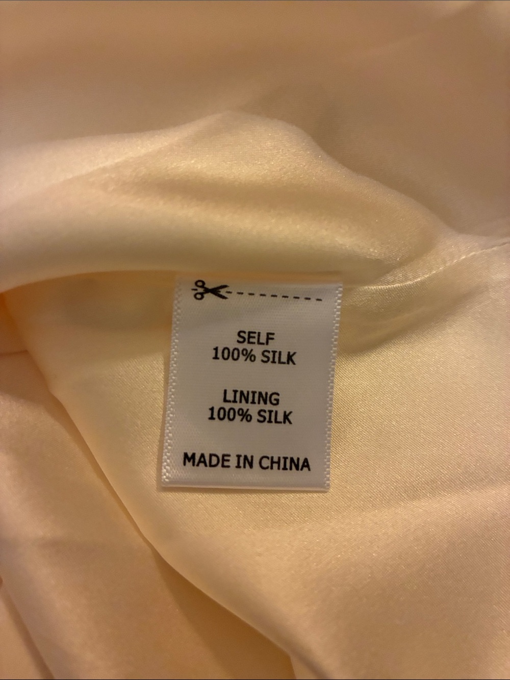 La Ligne Cream Pleated Silk Camisole with Covered Buttons- GORGEOUS- NWT - Picture 5 of 16